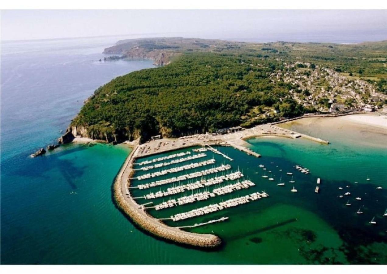 Maison Architecte Bois Du Kador A Morgat Crozon Bagian luar foto